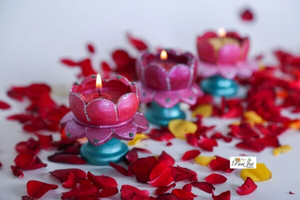 Handcrafted Lotus Diya